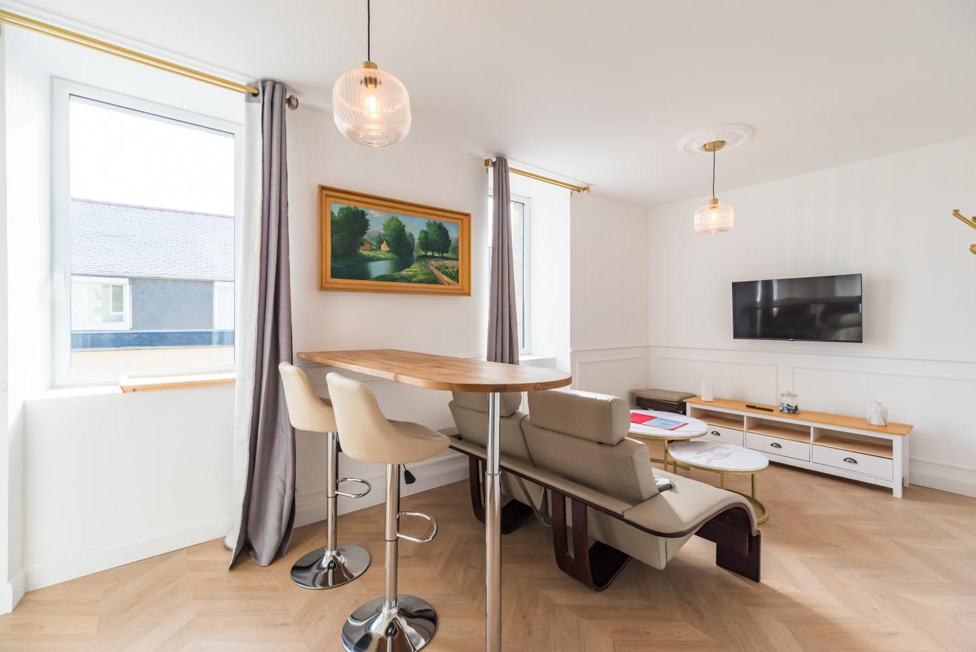 T2 Neuf Et Luxueux Bord De Mer Lägenhet Pleumeur-Bodou Exteriör bild